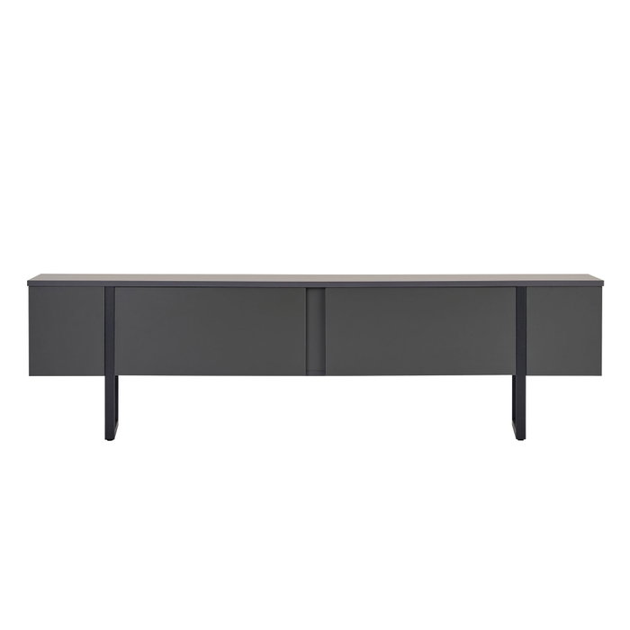Nordure Soporte para TV Antracita y Negro